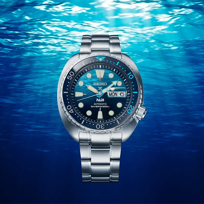 Seiko Prospex Padi Special Edition Blue Dial Men's Watch- SRPK01